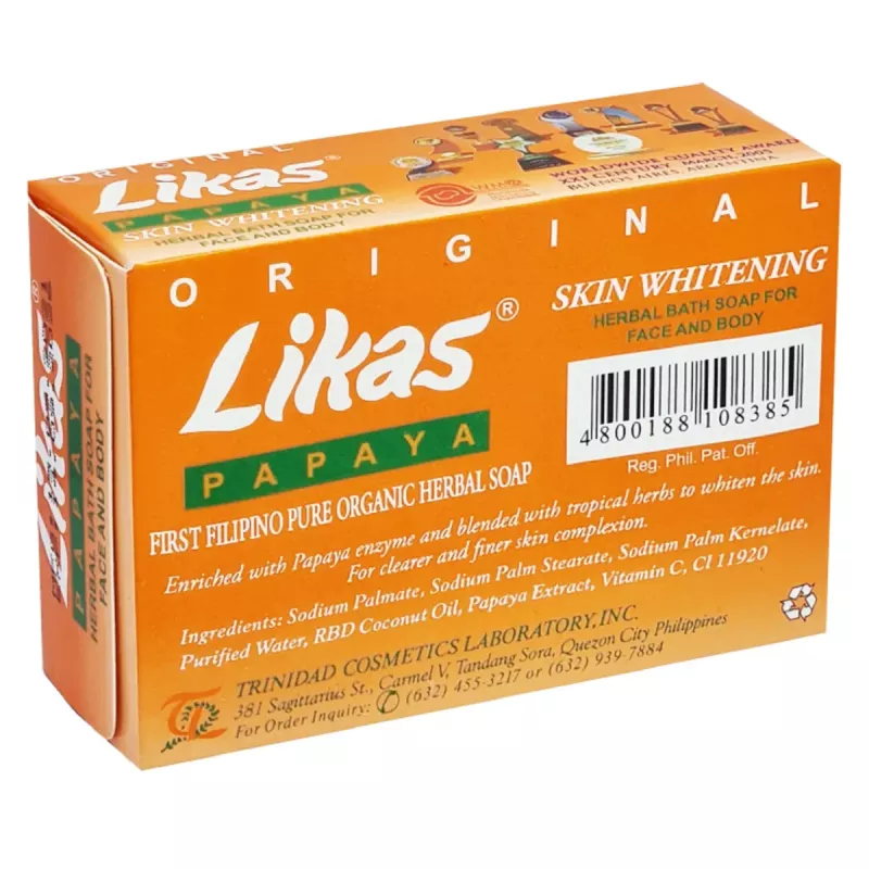 Buy Likas Papaya Skin Whitening Herbal Bath Soap Online 40 Off