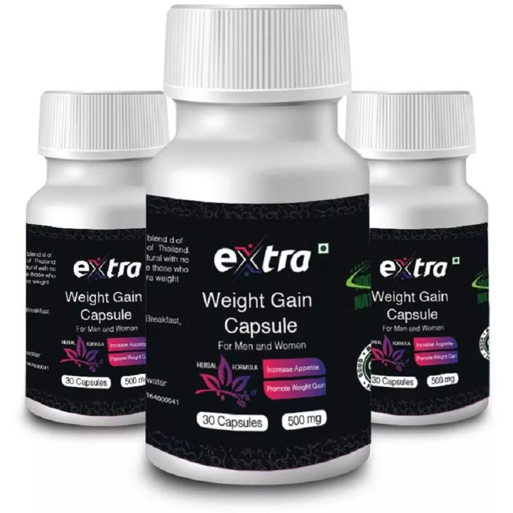 Buy Extra Weight Gain Capsule For Men And Women Weight Gainers 10