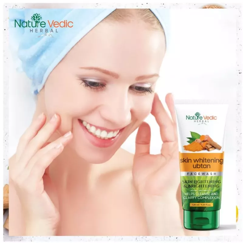 Buy Nature Vedic Skin Whitening Ubtan Facewash Online 31 Off