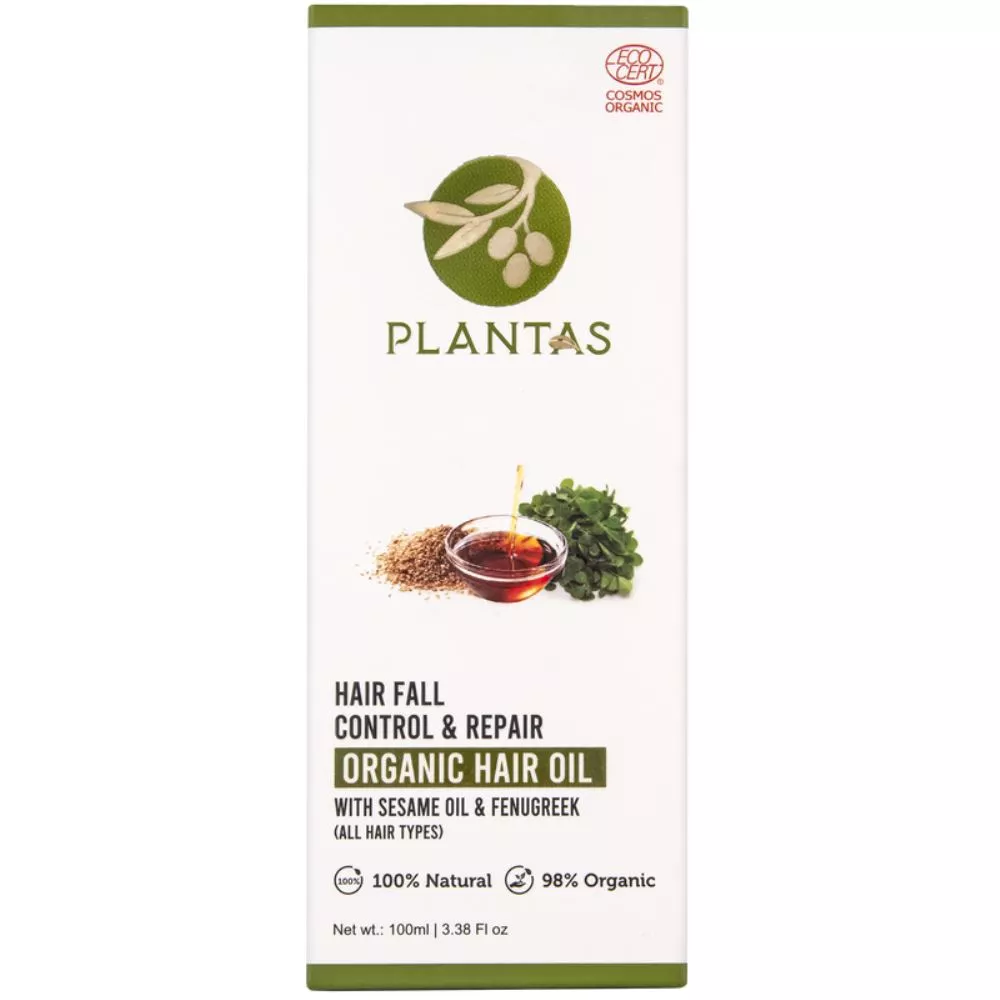 Buy Plantas Hair Fall Control & Repair Organic Hair Oil Online - 20% Off! |  