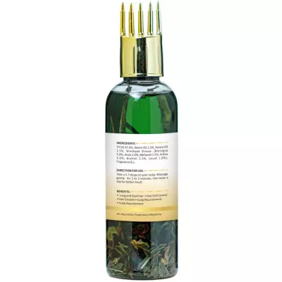 Buy White Leaf Amla Bhringraj Neem Extracts Hair Oil With Comb Applicator  Online - 15% Off! 