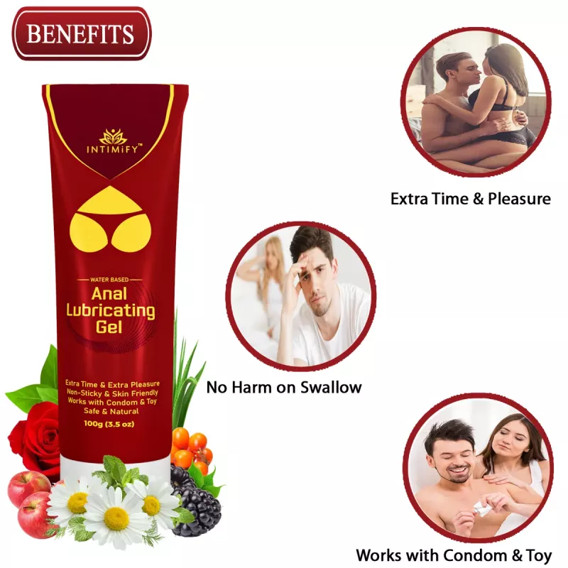 lubricant gel anal Doc Johnson Anal Lube Natural with Pump 4.5 oz (127 g) main image 0