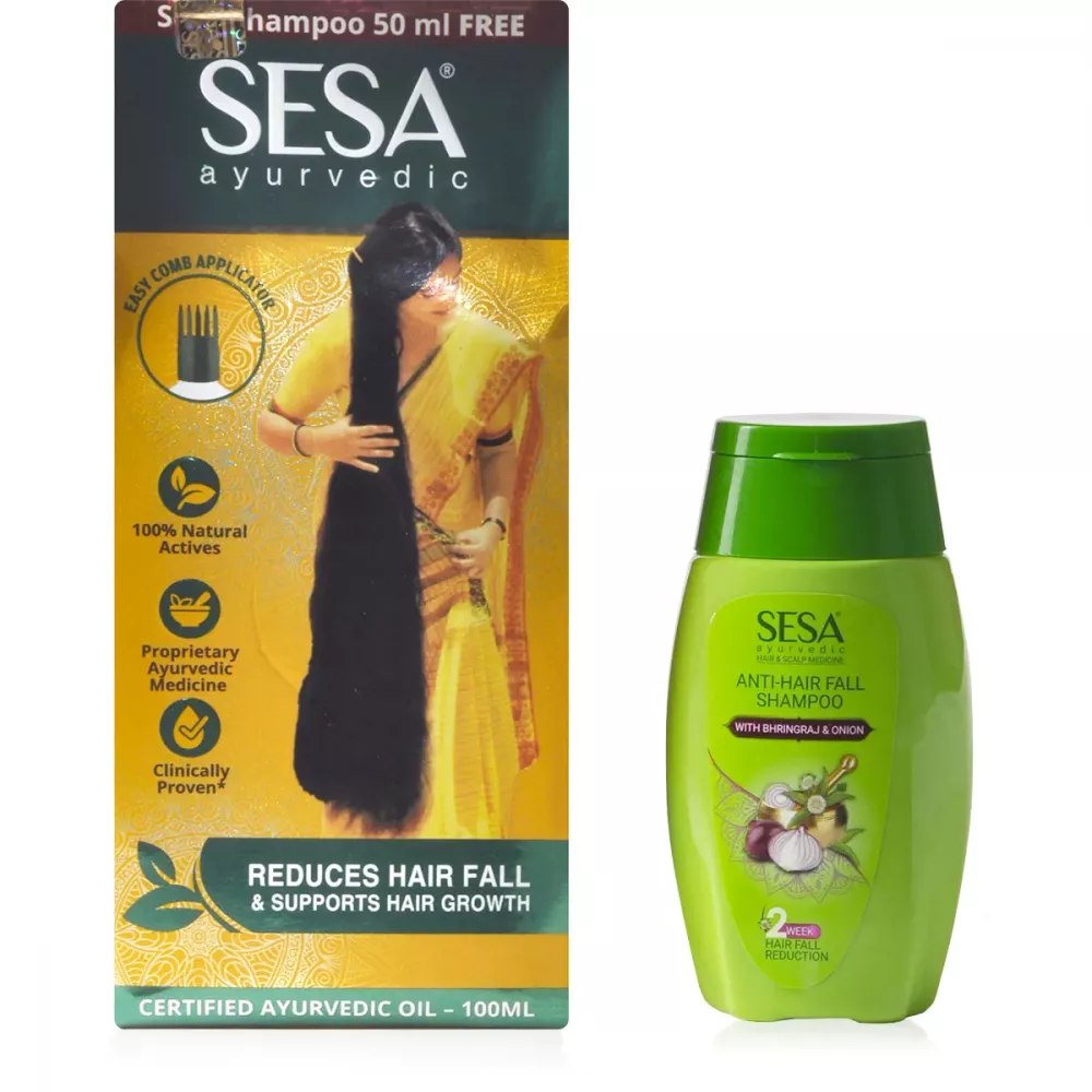 Buy Sesa Ayurvedic Hair Oil Online - 10% Off! 