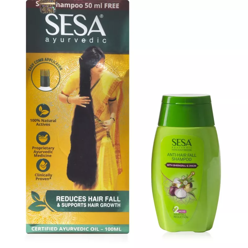 Sesa Ayurvedic Strong Roots Oil for Hair Growth Prevents Hair Fall with  Banyan Tree extracts 200ml  JioMart