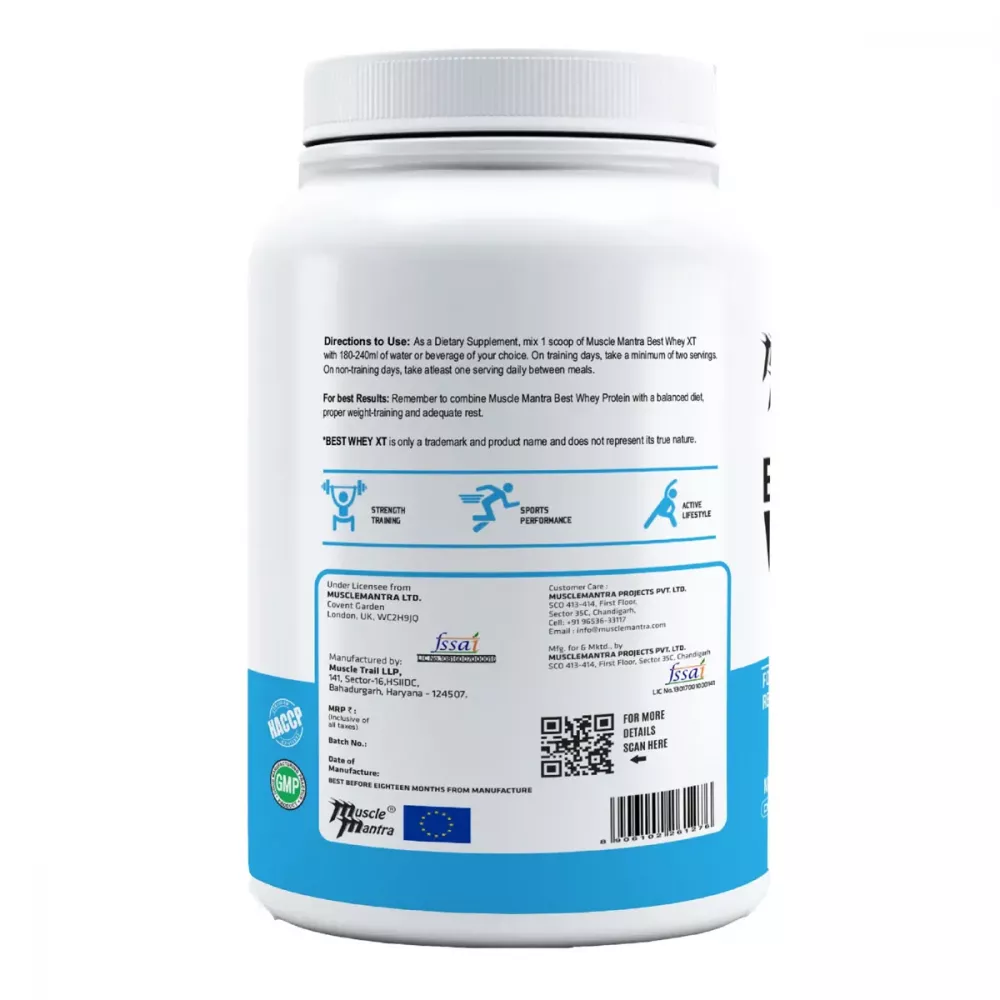 Muscle Mantra Best Whey Xt Mocha Cappuccino (1000g)