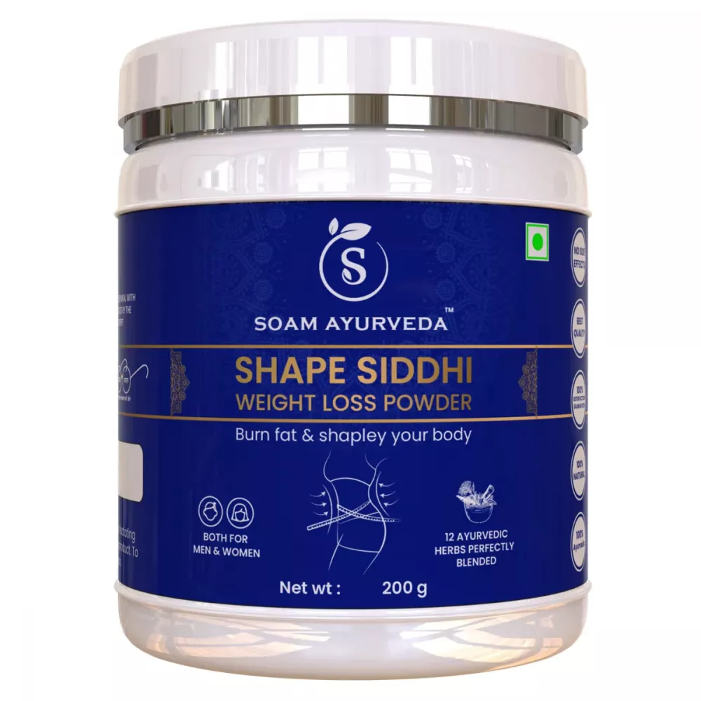 Buy Soam Ayurveda Shape Siddhi Weight Loss Powder Medicines 10 Off