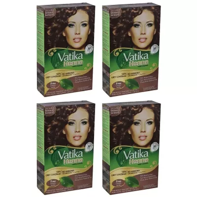 Buy Vatika Henna Dark Brown  Hair Colours Online - 42% Off! |  