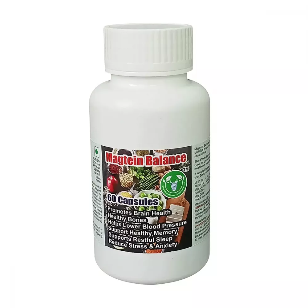 Buy Universal Herbal & Concentrates Magtein Balance Medicines - 8% Off! |  