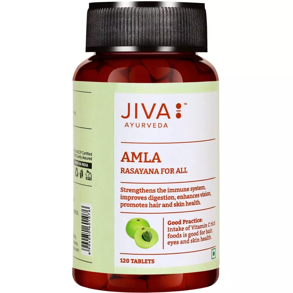 Buy Jiva Ayurveda Amla Tablets Medicines 5 Off!