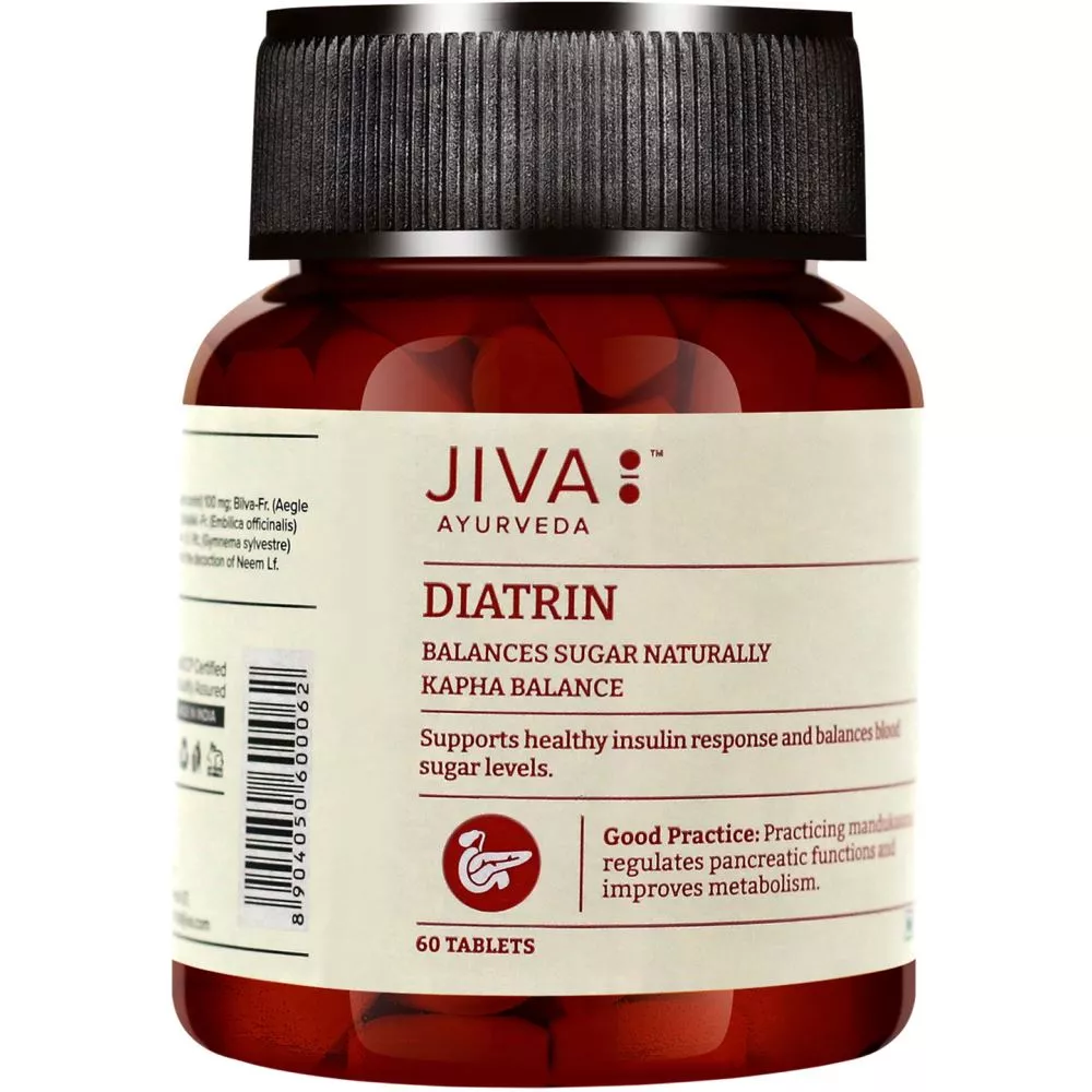 Buy Jiva Ayurveda Diatrin Tablet Medicines 14 Off!