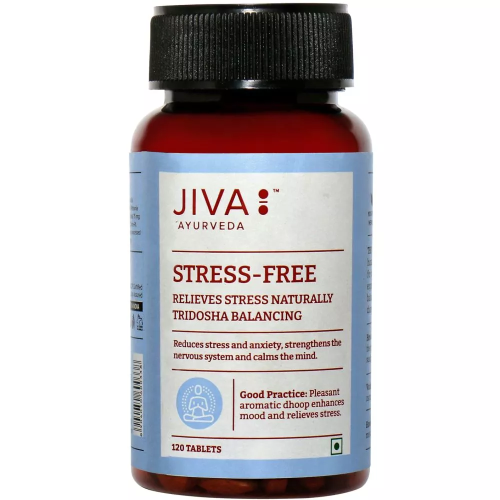 Buy Jiva Ayurveda Stress Free Tablets Medicines 5 Off!