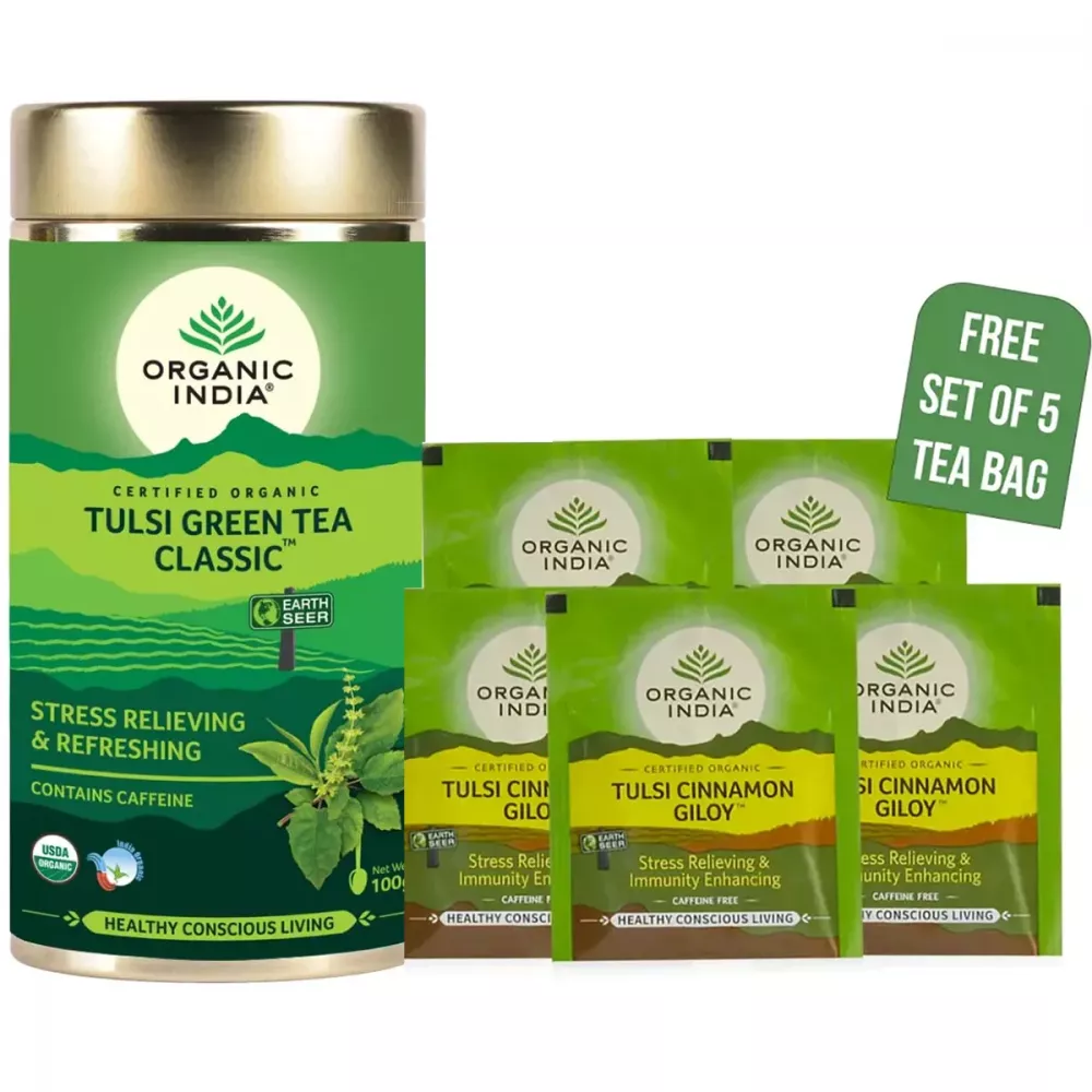 Organic India Tulsi True Wellness Collection 25tbags On-line | IE Produce.  – ie-produce