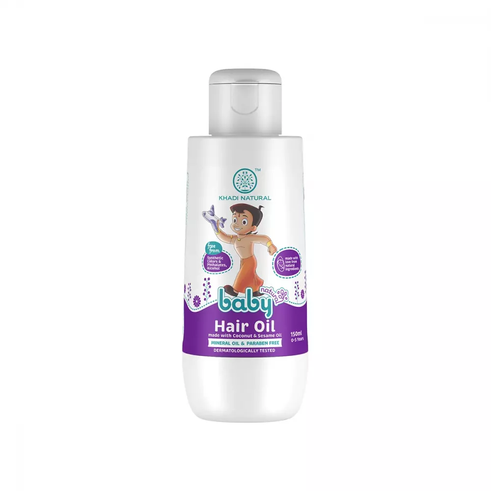 Buy Khadi Natural Baby Hair Oil Online - 15% Off! 