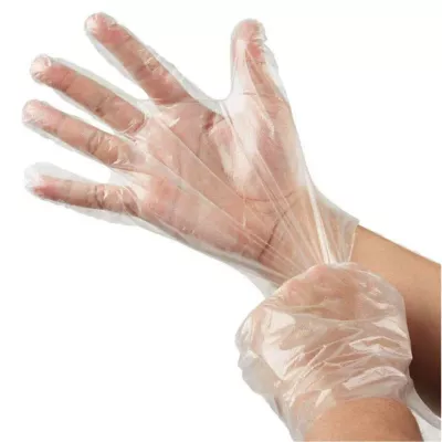 poly hand gloves