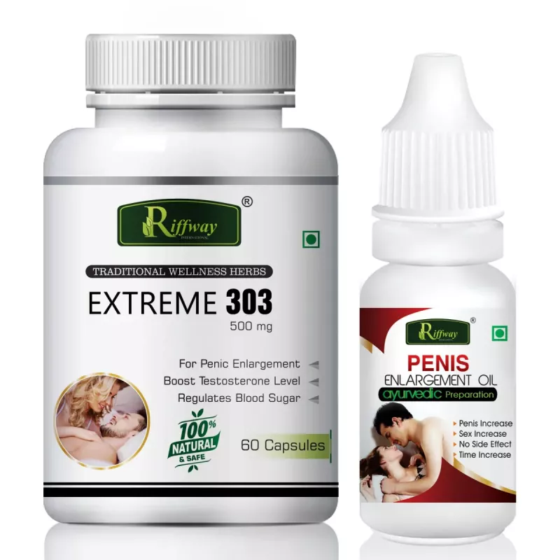 Buy Riffway Extreme 303 Penis Enlargement Oil Sexual Supplements