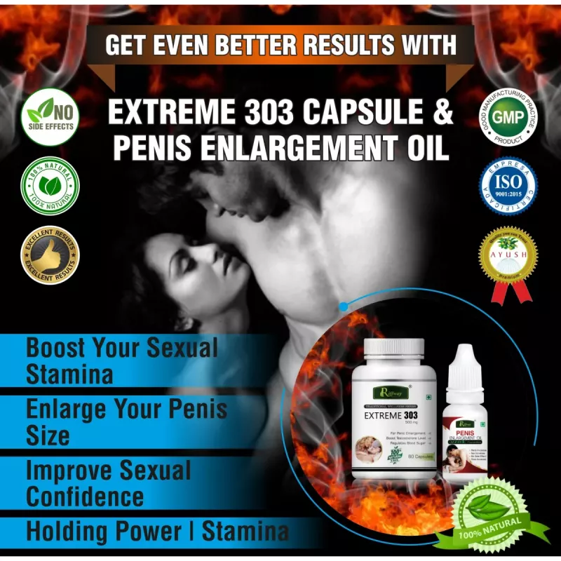 Buy Riffway Extreme 303 Penis Enlargement Oil Sexual Supplements