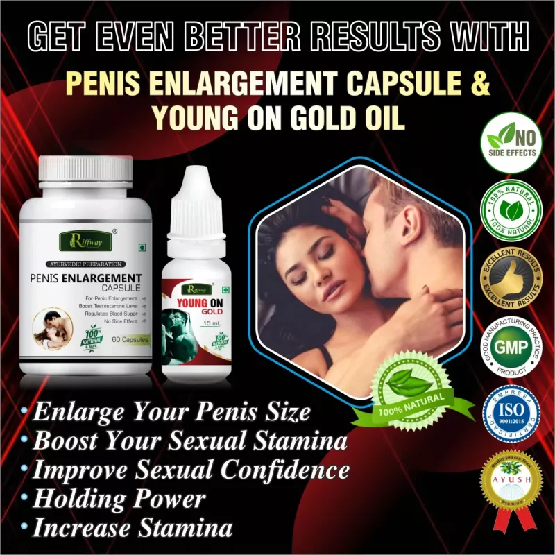 Buy Riffway Penis Enlargement Young On Gold Oil Sexual