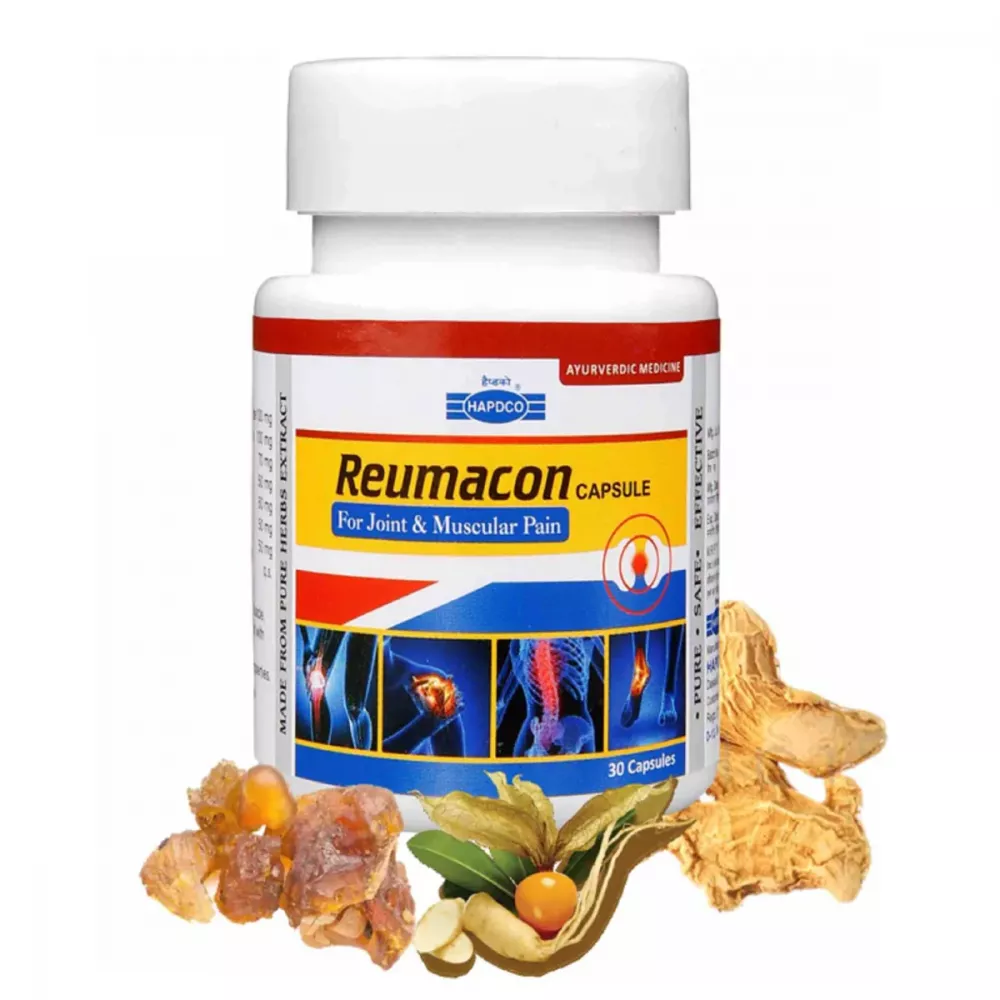 Buy Hapdco Reumacon Caps Medicines 20 Off!