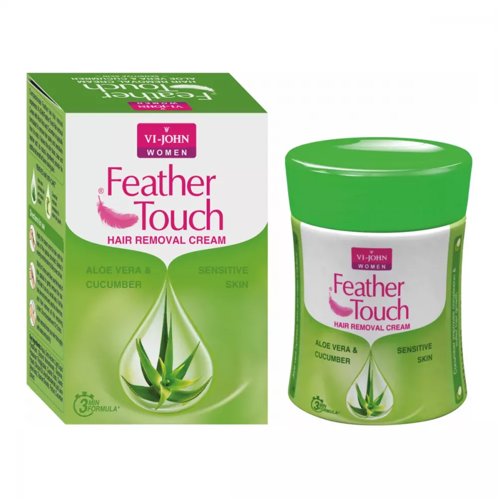 VIJOHN FEATHER TOUCH HAIR REMOVAL ROSE 110 GM PACK OF 3 330g Cream 330  g
