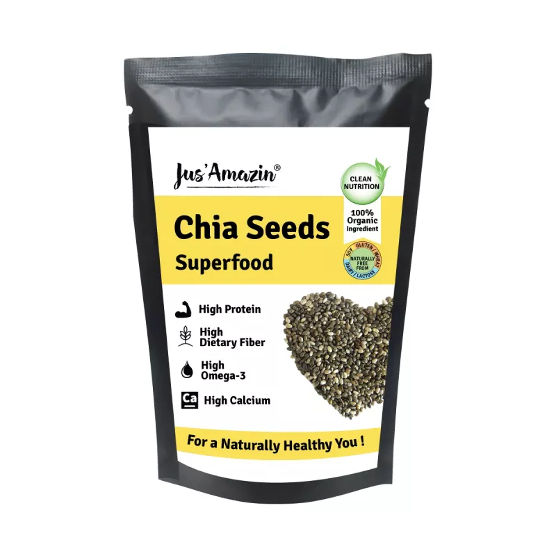 Buy Jus Amazin Chia Seeds Superfood Online 10 Off Healthmug