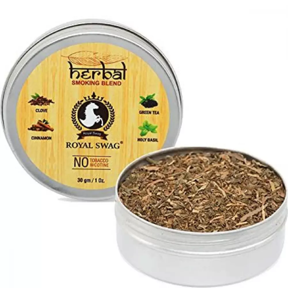 Buy Royal Swag Herbal Smoking Blend Can Ayurvedic Herbs 35 Off