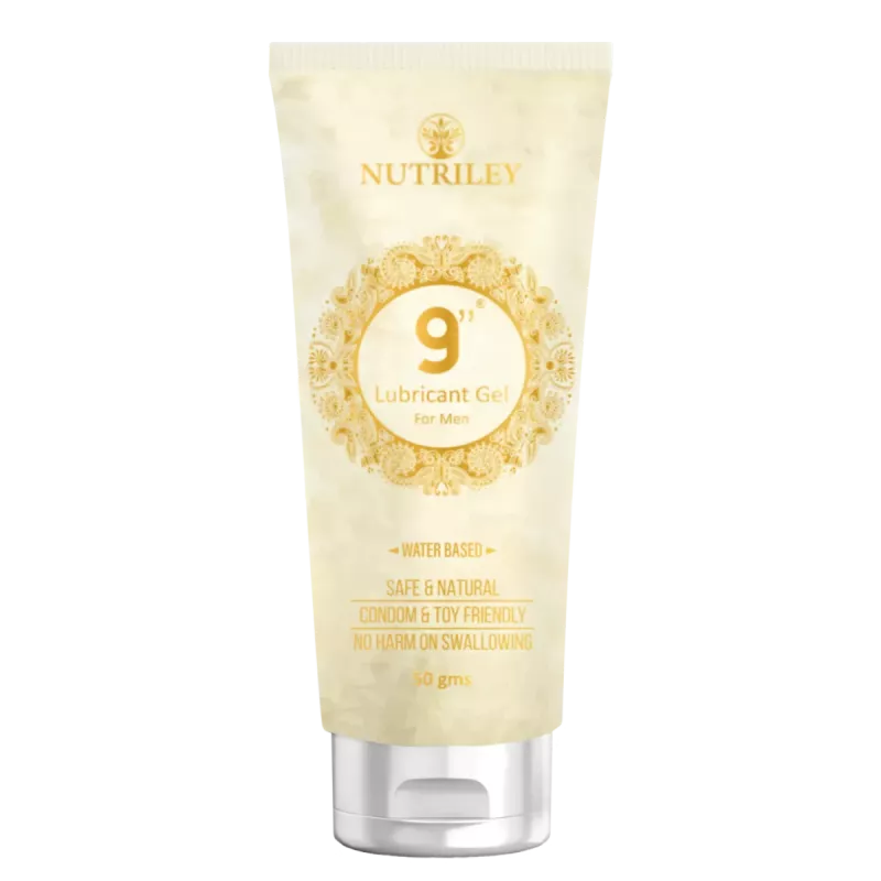 Buy Nutriley 9 Inch Lubricant Gel For Men Sexual Supplements - 18% Off!