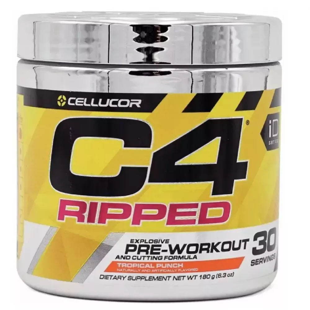 Cellucor C4 Ripped Pre Workout Tropical Punch (180g)