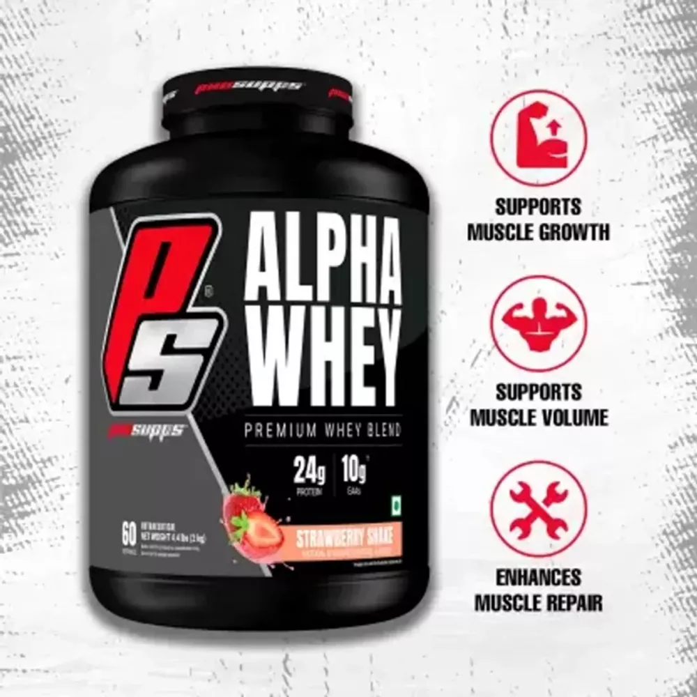 Prosupps Alpha Whey Blend Strawberry (4.4lb)