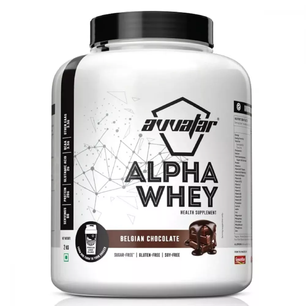 Avvatar Alpha Whey Belgian Chocolate (2kg)