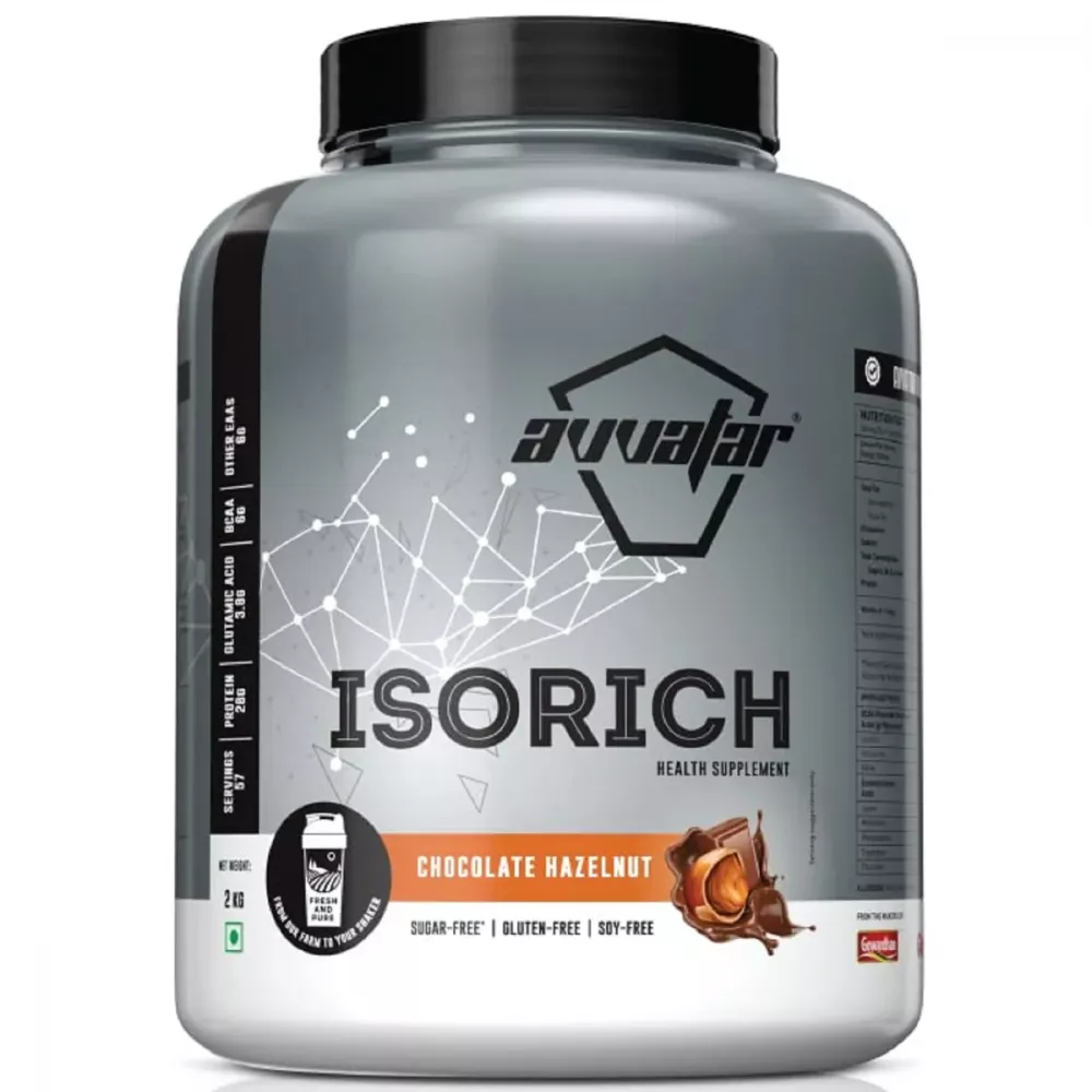 Avvatar Isorich Whey Protein Chocolate Hazelnut (2kg)
