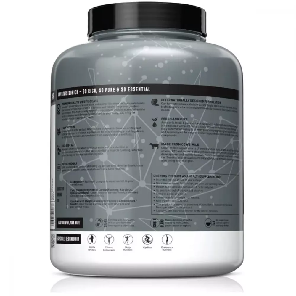 Avvatar Isorich Whey Protein Chocolate Hazelnut (2kg)
