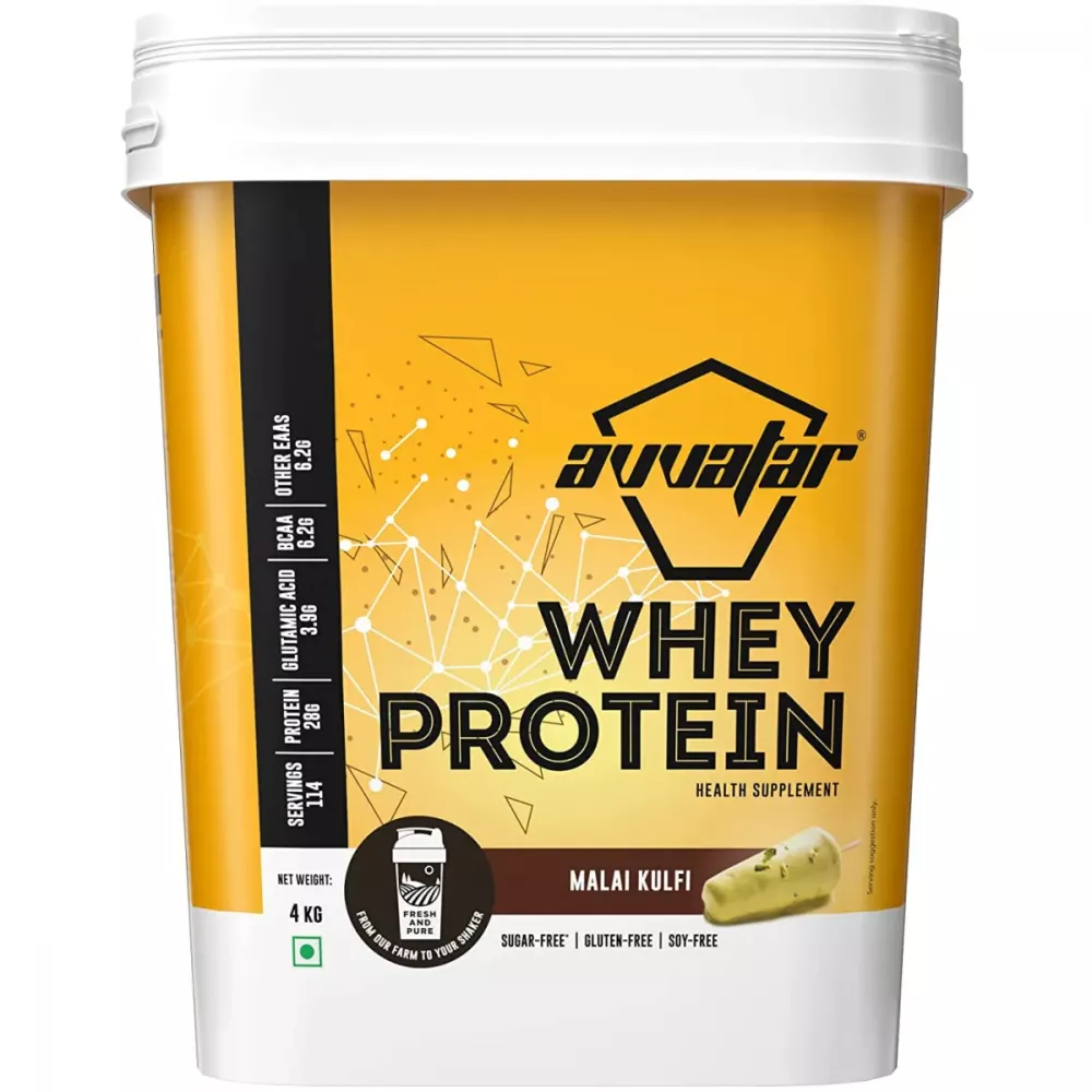 Avvatar Whey Protein Malai Kulfi (4kg)