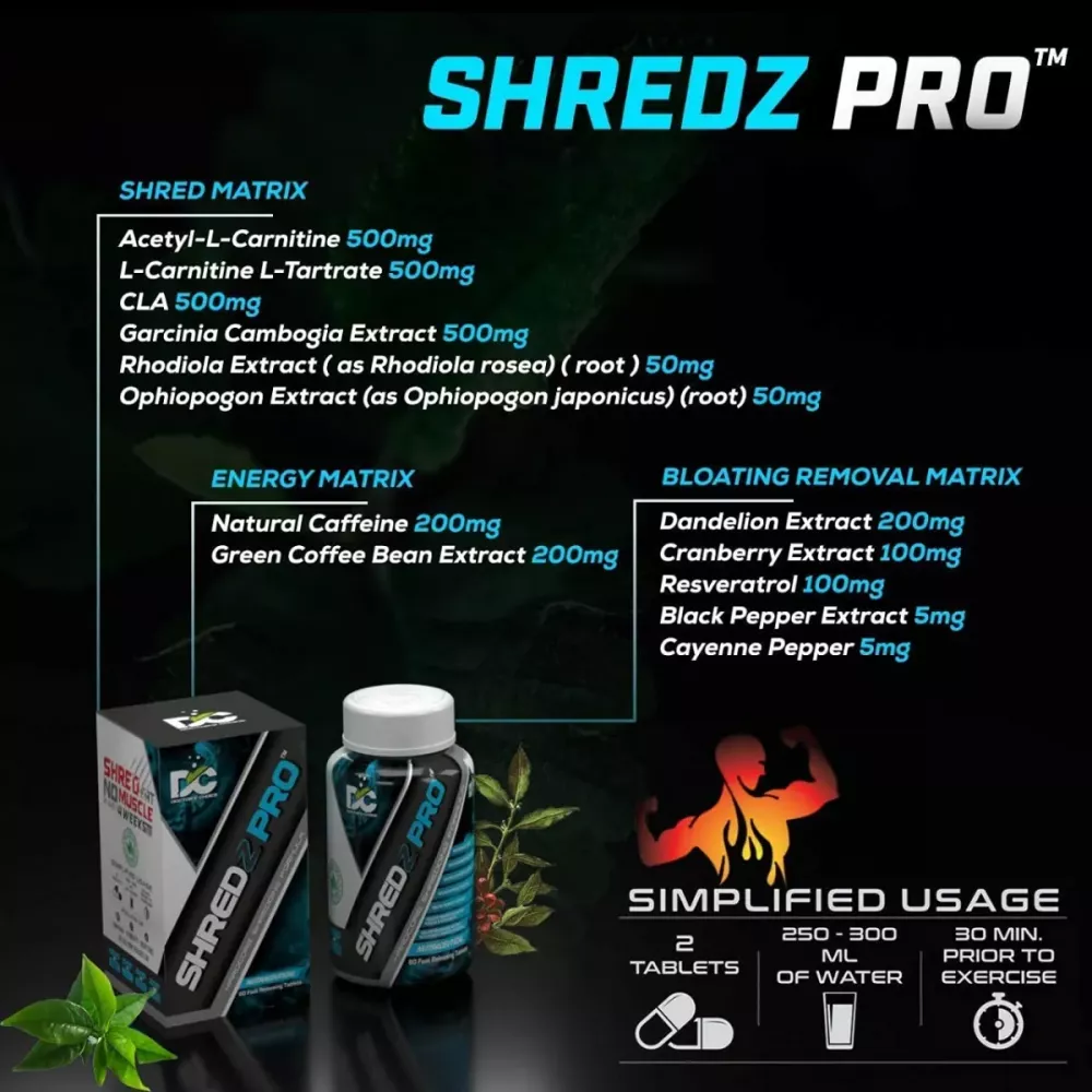 Doctor's Choice Shredz Pro Unflavored (60tab)