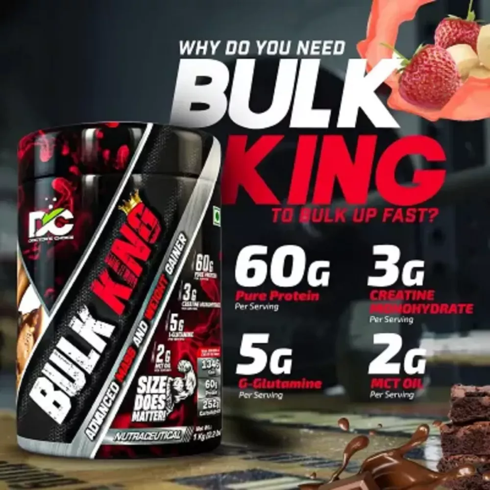 Doctor's Choice Bulk King Strawberry & Banana (3kg)