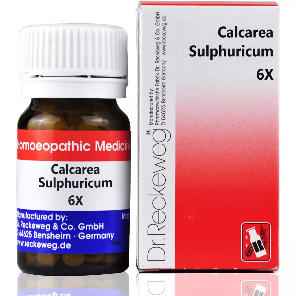 Buy Dr Reckeweg Calcarea Sulphuricum Biochemic Tablets Online 9 Off Healthmug Com