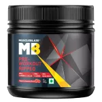 Muscleblaze Pre Workout Ripped Rasberry Raspberry Lemonade (250g)