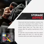 Muscleblaze Pre Workout Ripped Rasberry Raspberry Lemonade (250g)