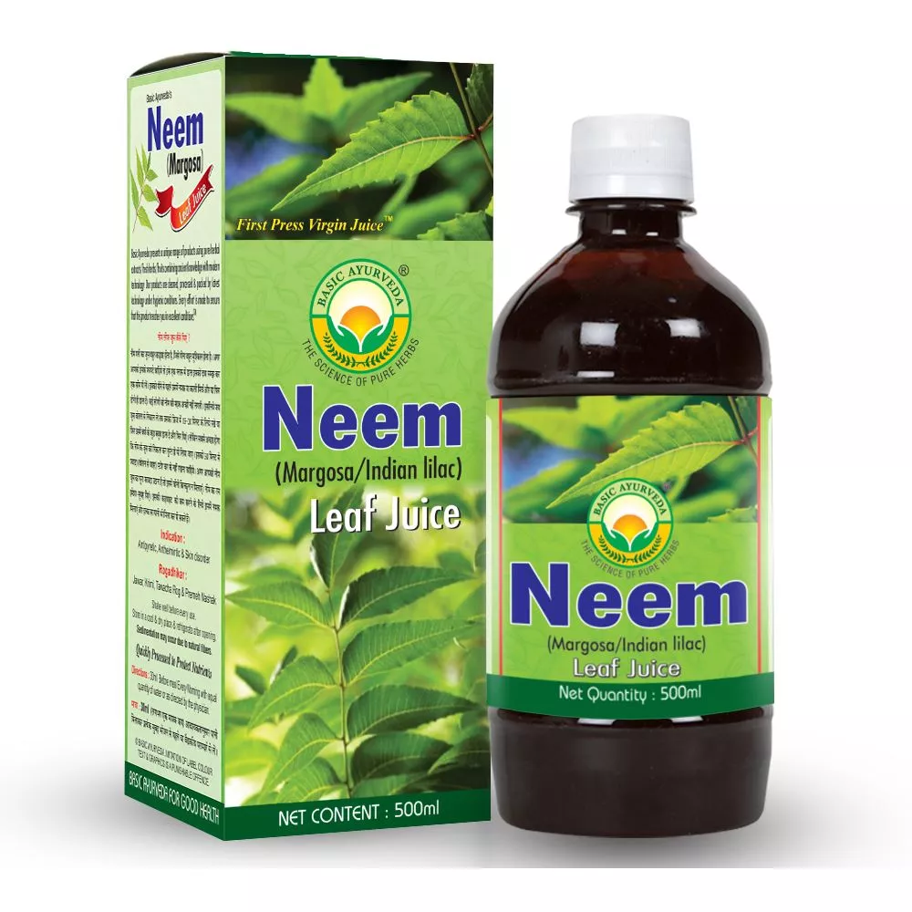 Buy Basic Ayurveda Neem Leaf Juice (Margosa) Online 11