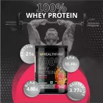Healthfarm 100% Whey Protein Powder Strawberry Caramel (1.8kg)