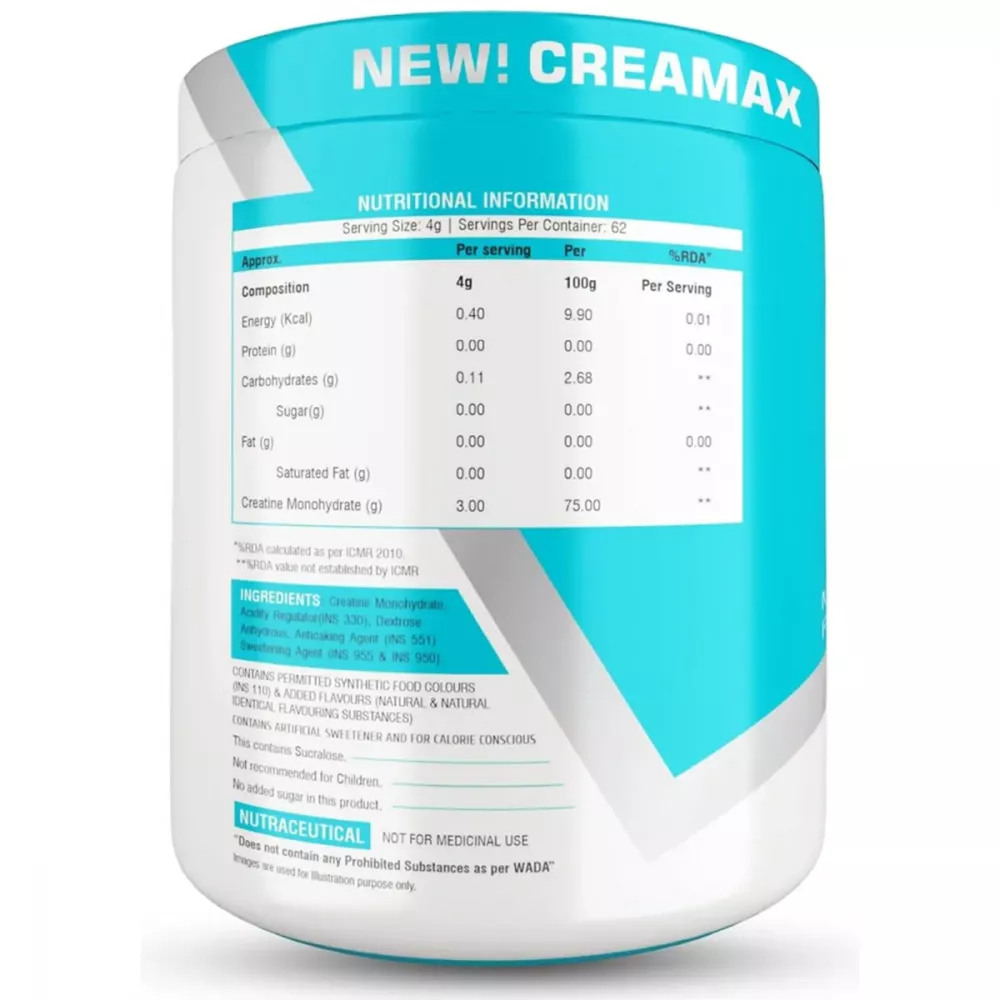 Healthfarm Creamax For Muscle Fruit Punch (250g)