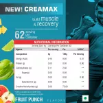 Healthfarm Creamax For Muscle Fruit Punch (250g)