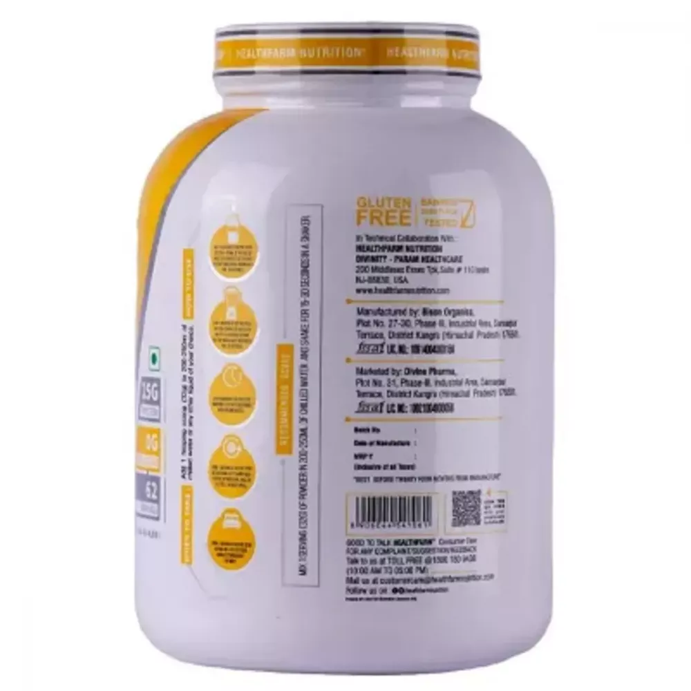 Healthfarm Isopro Zero Protein Powder Mango Smoothie (2kg)