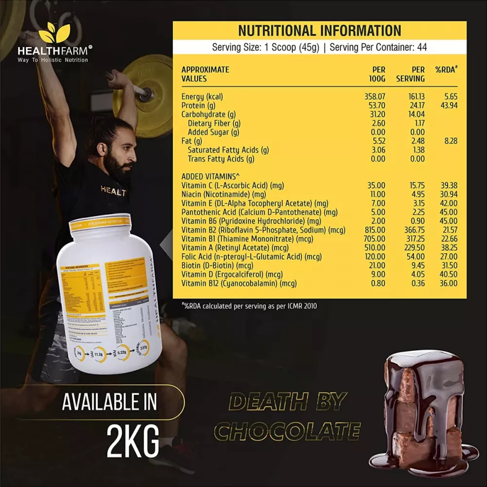 Healthfarm Iso-7 Premium Protein Matrix Death By Chocolate (2kg)