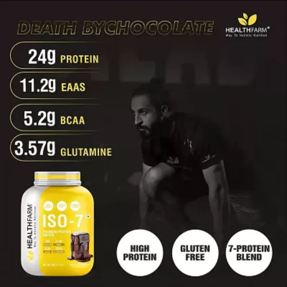 Healthfarm Iso-7 Premium Protein Matrix Death By Chocolate (2kg)