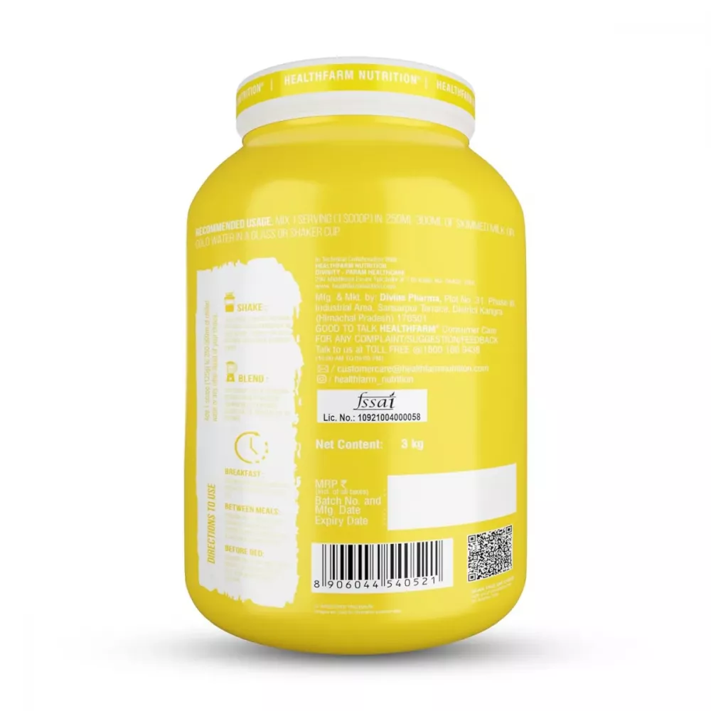 Healthfarm Hydro Gain Protein Powder Chocolate Gateau (3kg)