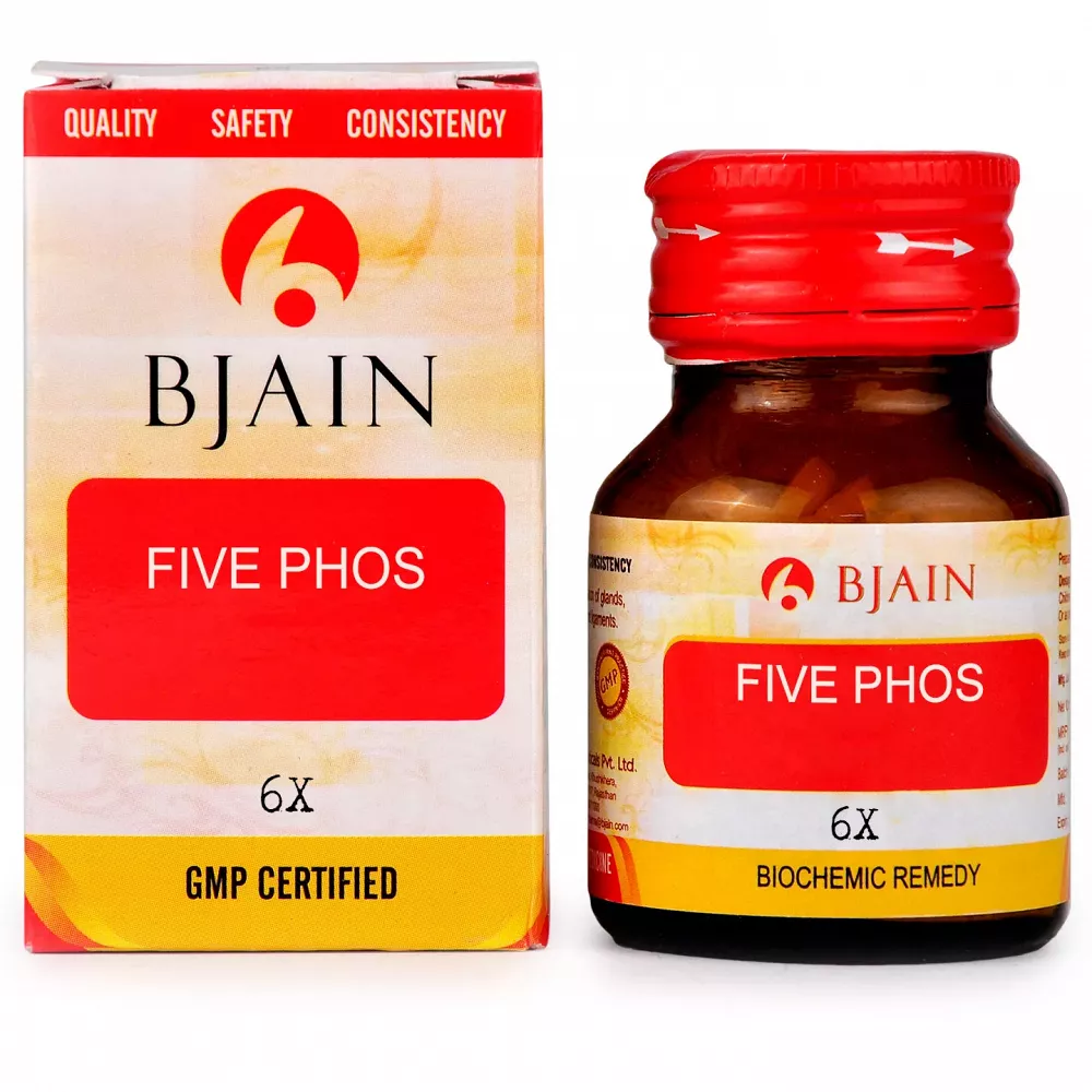 Buy B Jain Five Phos Biochemic Tablets Online - 14% Off! | Healthmug.com