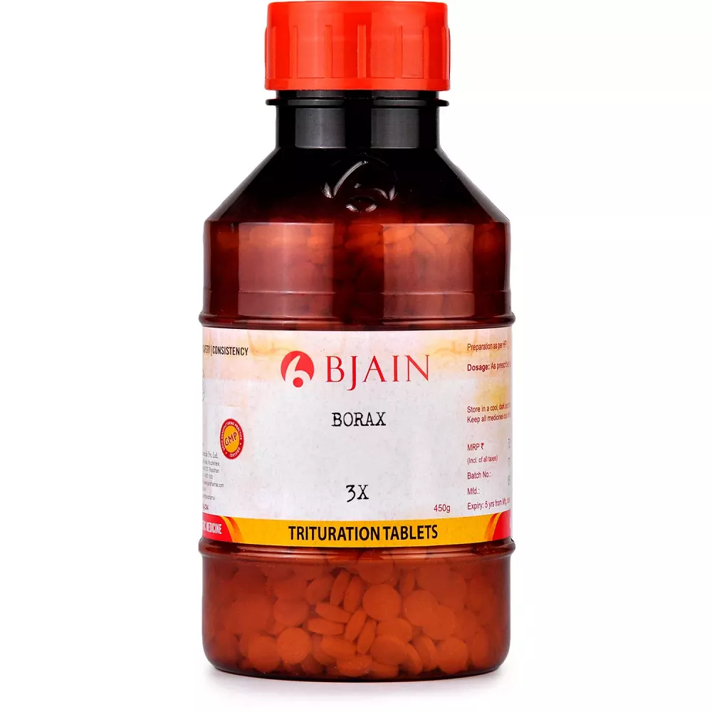 Buy B Jain Borax Trituration Tablets Online - 30% Off! | Healthmug.com