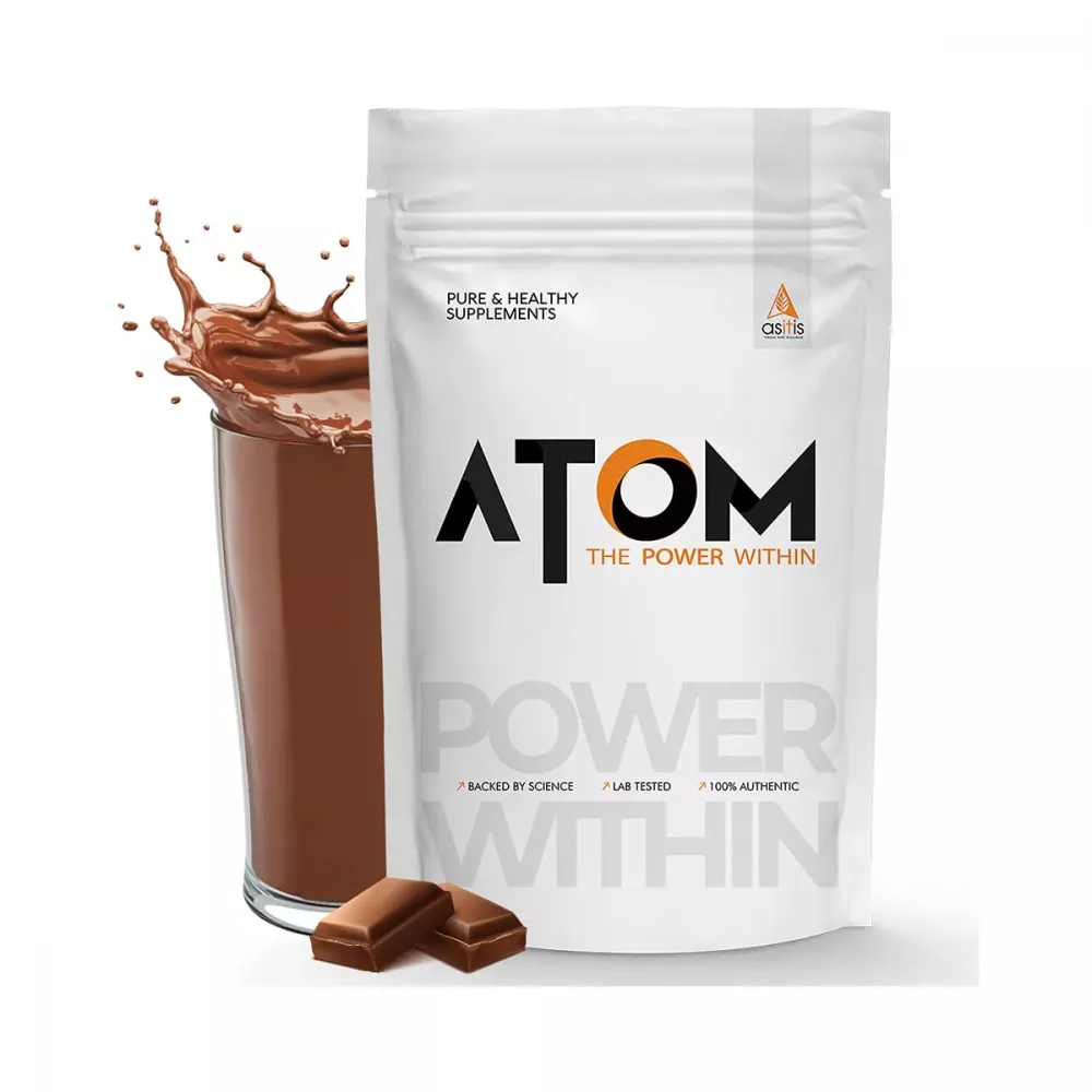 Asitis Atom Whey Protein Powder Double Rich Chocolate (1kg)