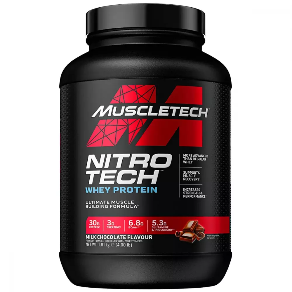Muscletech Nitrotech Whey Protein Milk Chocolate (4lb)