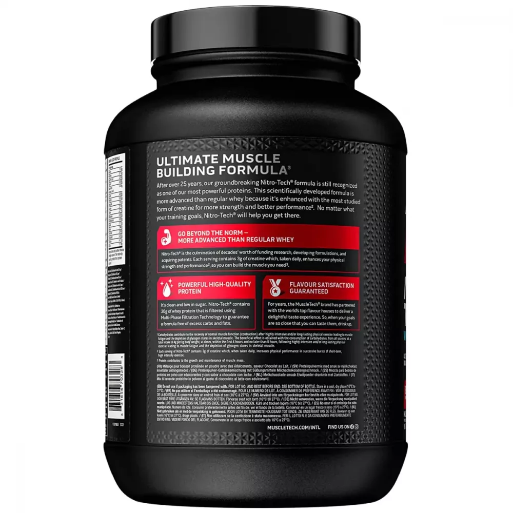 Muscletech Nitrotech Whey Protein Milk Chocolate (4lb)